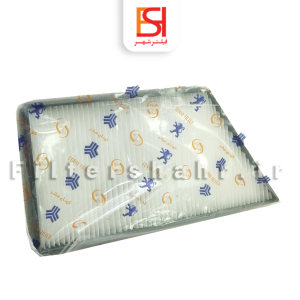 فیلتر اتاق کولر پژو 206 گونای فیلتر با سلفون